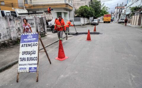 Imagem do post Operação Tapa-Buracos aplica 50 mil toneladas de asfalto no primeiro semestre de 2024