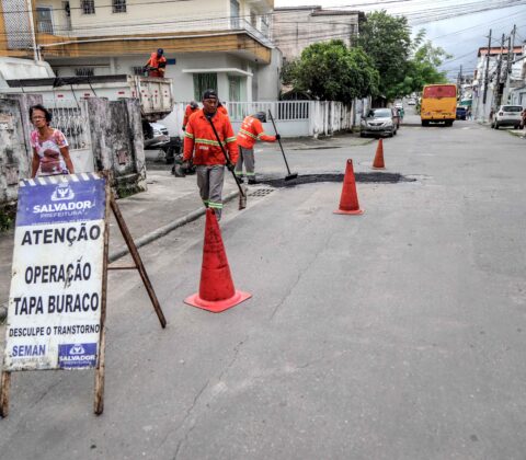 Imagem do post Operação Tapa-Buracos aplica 50 mil toneladas de asfalto no primeiro semestre de 2024