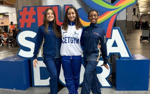 Imagem do post Trio de ginastas disputa Campeonato Brasileiro Juvenil da modalidade com apoio de passagem aérea da Sudesb