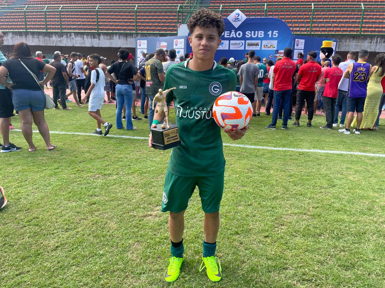 Goiás é o campeão da 14ª edição da Copa 2 de Julho de Futebol Sub-15