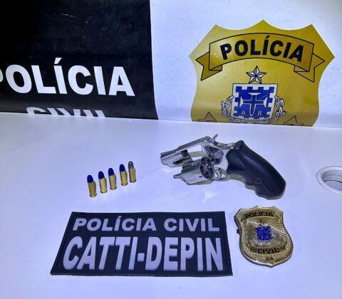 Imagem do post Agressor é preso em Eunápolis por porte ilegal de arma