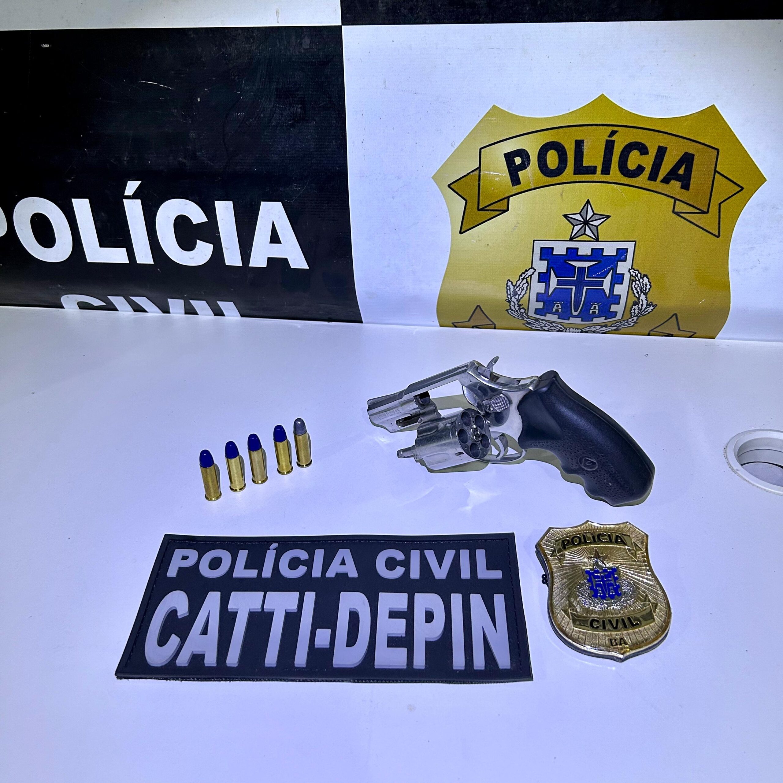 Agressor é preso em Eunápolis por porte ilegal de arma