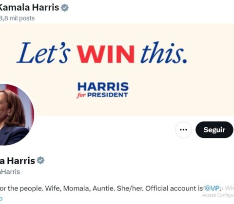 Imagem do post Kamala pede união ao Partido Democrata para derrotar Donald Trump