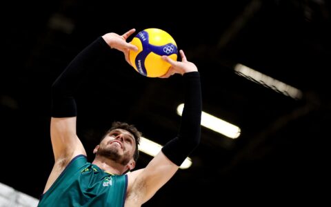 Imagem do post Bruninho chega a cinco Jogos Olímpicos com a seleção de vôlei e reafirma força do grupo: “Camisa pesada”