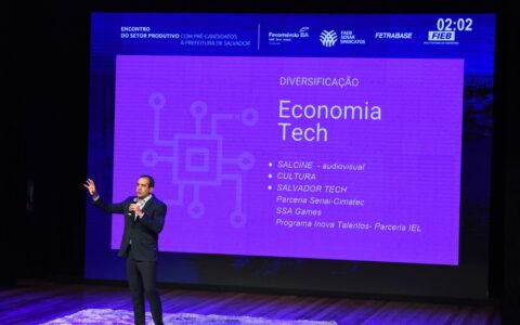 Imagem do post Em sabatina na Casa do Comércio, Bruno Reis apresenta pacote para Salvador com R$4,5 bilhões em investimentos públicos