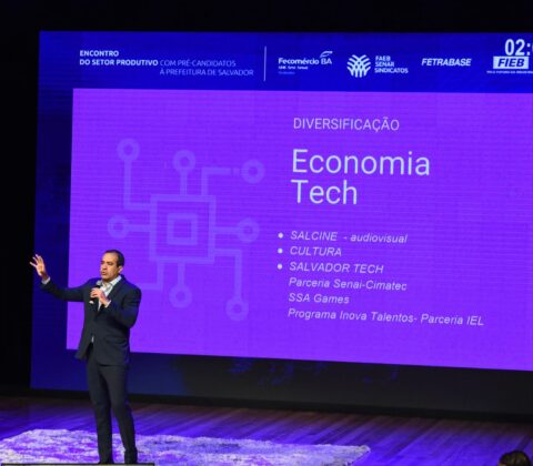 Imagem do post Em sabatina na Casa do Comércio, Bruno Reis apresenta pacote para Salvador com R$4,5 bilhões em investimentos públicos