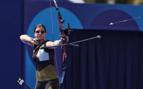 Imagem do post Ana Luíza Caetano e Marcus D’Almeida vão às oitavas do tiro com arco