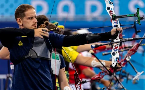 Imagem do post Tiro com arco: Brasil fatura vaga de duplas mistas na estreia em Paris