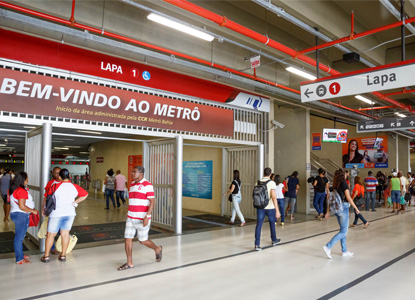 Serviços gratuitos de Saúde são oferecidos na Estação Lapa de Metrô