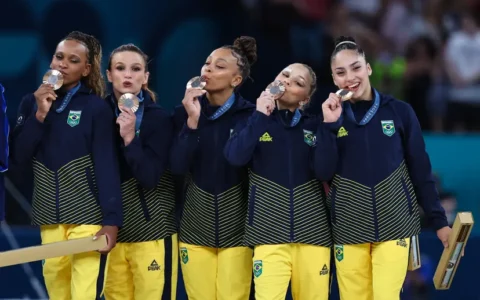 Imagem do post Equipe feminina conquista bronze na ginástica artística em Paris