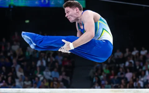 Imagem do post Diogo Soares avança à final da ginástica artística masculina em Paris