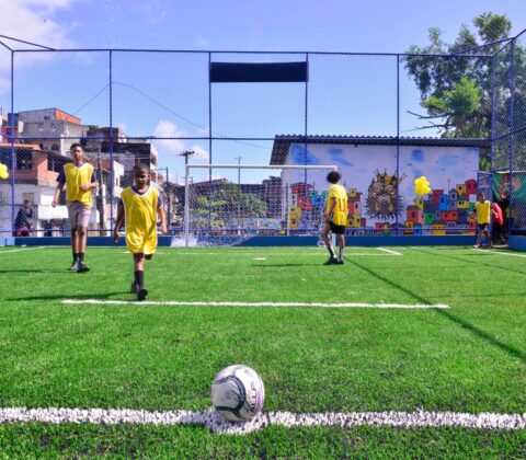 Imagem do post Pernambués e Cajazeiras VIII são beneficiados com novos campos de grama sintética