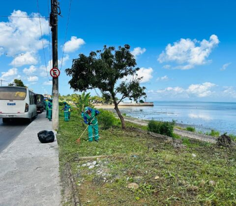 Imagem do post Limpurb realiza mutirão de limpeza e roçagem no Subúrbio de Salvador