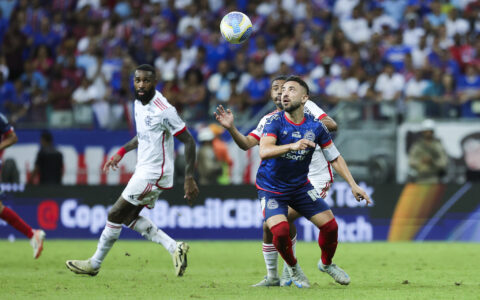 Imagem do post Bahia perde do Flamengo na Fonte Nova e terá que reverter no Maracanã