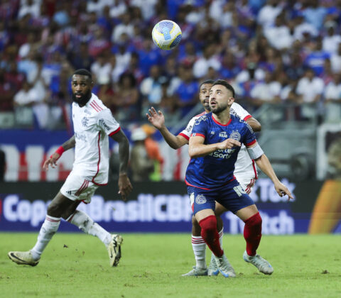 Imagem do post Bahia perde do Flamengo na Fonte Nova e terá que reverter no Maracanã