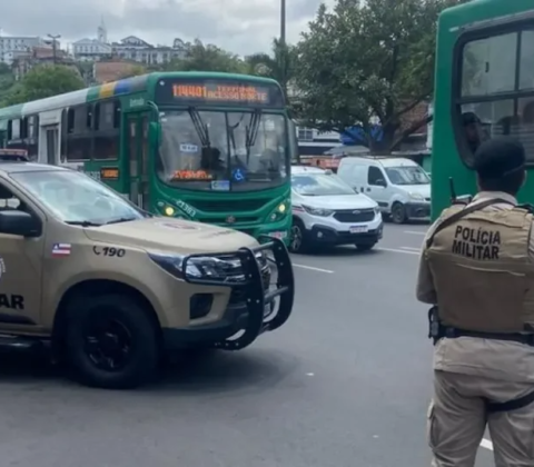 Imagem do post PM-BA realiza operação para coibir assaltos a ônibus em Salvador