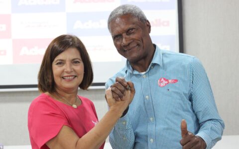 Imagem do post Adélia fecha aliança com o PDT e anuncia Augustão como vice