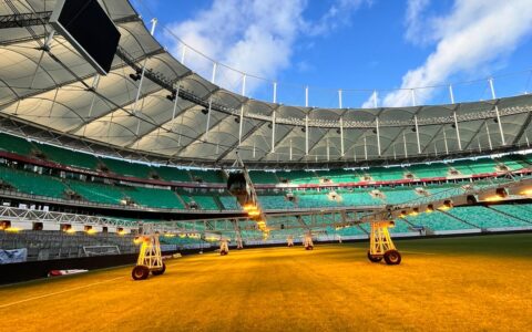 Imagem do post Arena Fonte Nova: Novo painel de led, reconhecimento facial e gramado híbrido