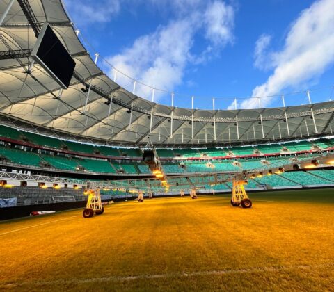 Imagem do post Arena Fonte Nova: Novo painel de led, reconhecimento facial e gramado híbrido
