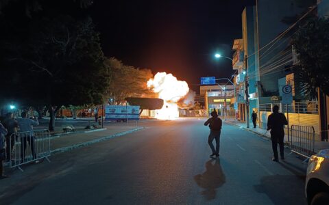 Imagem do post PMBA realiza simulado de resposta a crime contra banco em Ipirá