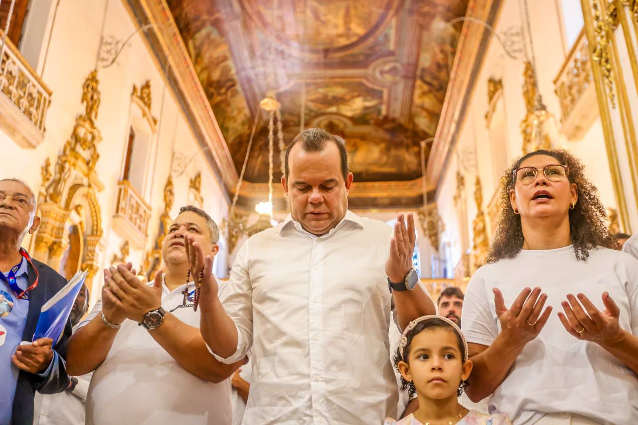 Geraldo dá início à campanha eleitoral na Igreja do Bonfim: “Vamos cuidar da cidade inteira”