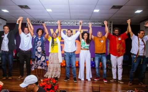 Imagem do post Kleber Rosa diz que ” vai para o segundo turno e garante Lula em Salvador “, durante lançamento do Programa de Governo