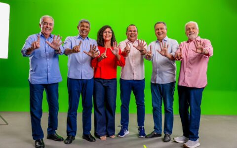 Imagem do post Geraldo e Fabya reúnem Jerônimo, Rui, Wagner e Otto: “sintonia e afinidade com o trabalho”