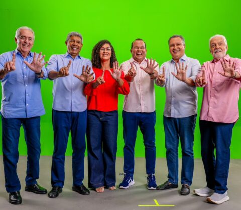 Imagem do post Geraldo e Fabya reúnem Jerônimo, Rui, Wagner e Otto: “sintonia e afinidade com o trabalho”