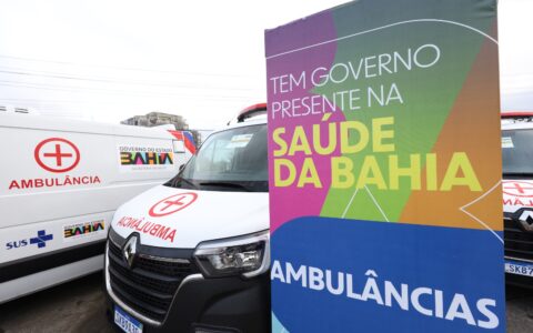 Imagem do post Governo do Estado reforça atendimento de emergência e transporte de pacientes no interior com 59 ambulâncias novas