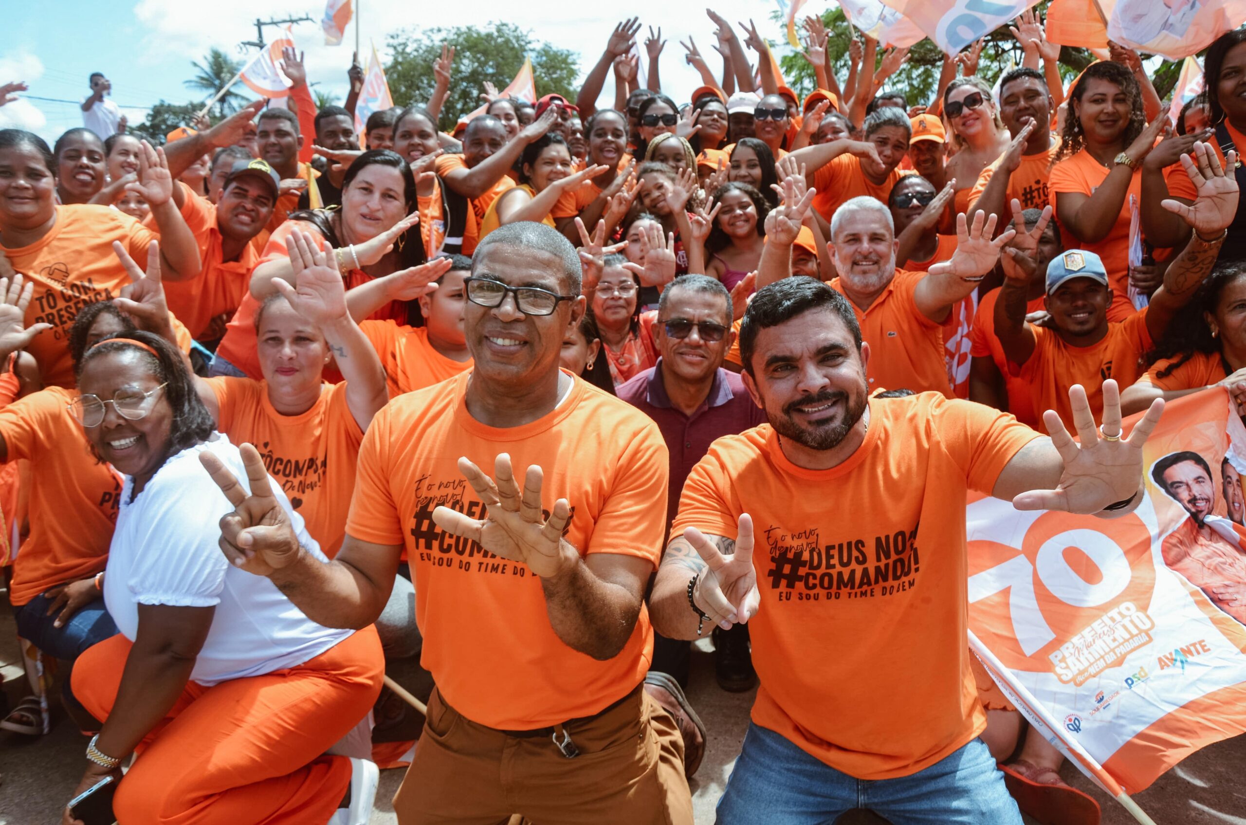 Marcus Sarmento inaugura comitê de campanha em Itanagra