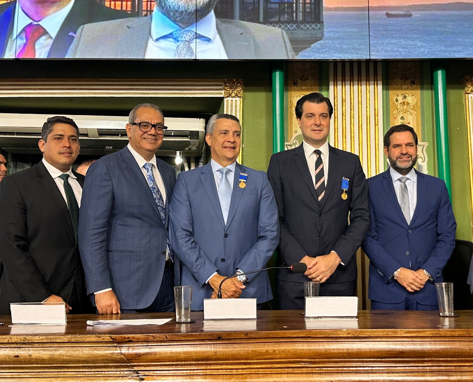 Câmara de Salvador concede Medalha Thomé de Souza a Marcus Presídio e Pedro Maia e o Título de Cidadão de Salvador a André Requião