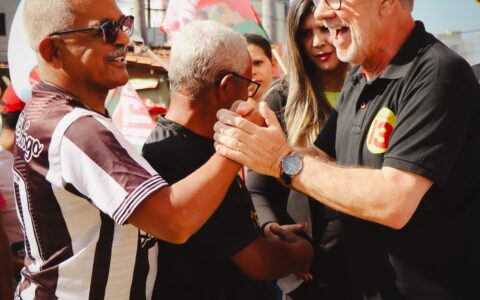 Imagem do post Waldenor e Luciana cheios de energia num sábado quente