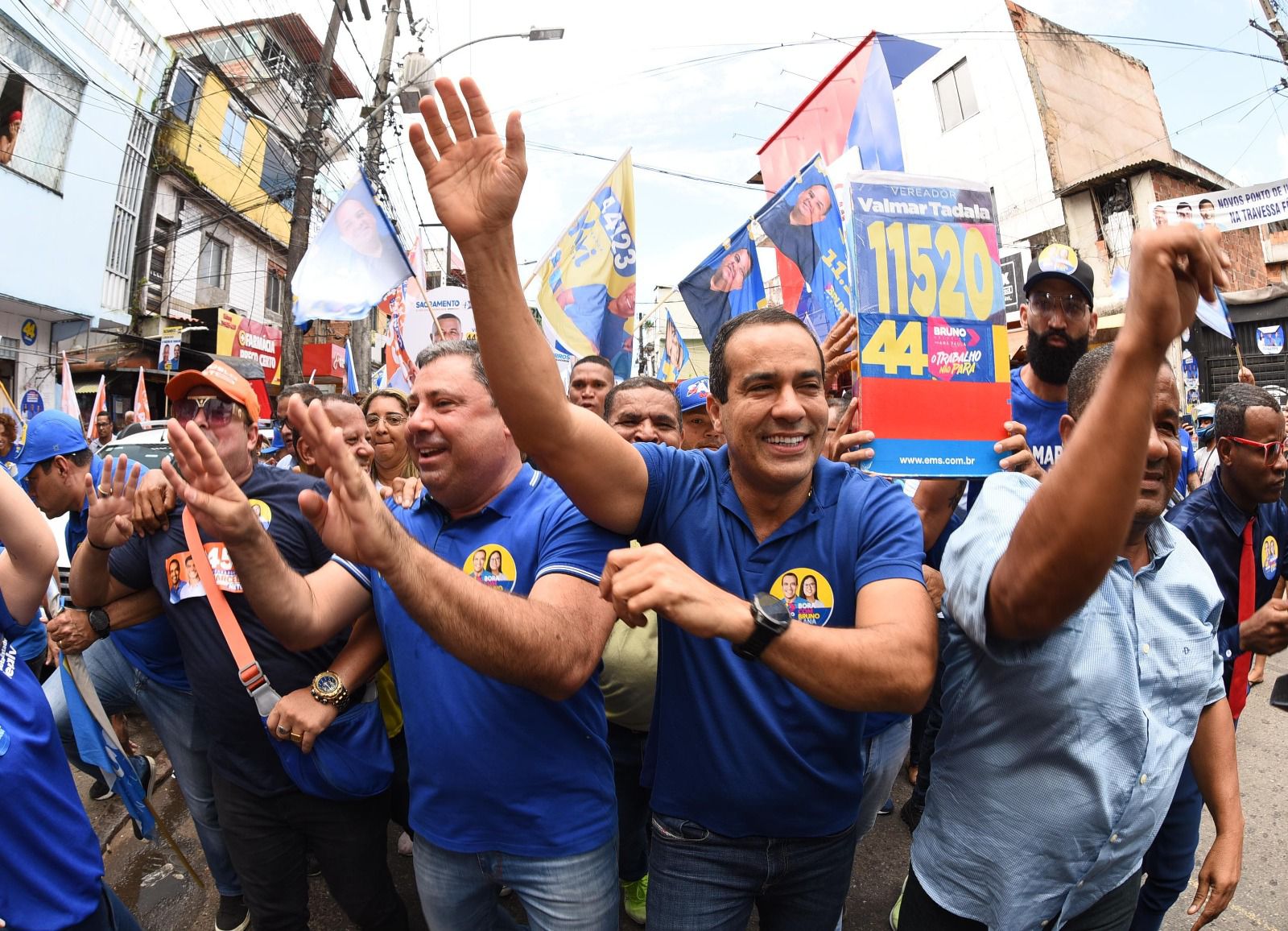 “Muito bom ver o resultado do nosso trabalho em toda a cidade”, diz Bruno Reis