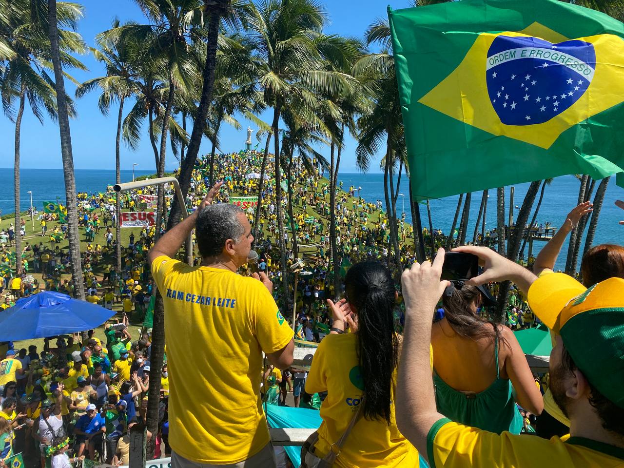 Grupos de direita organizam “Marcha da Liberdade” em Salvador; saiba detalhes