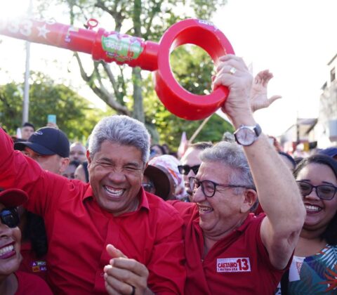 Imagem do post Jerônimo projeta vitória de Luiz Caetano e diz que estará ao seu lado para mudar Camaçari