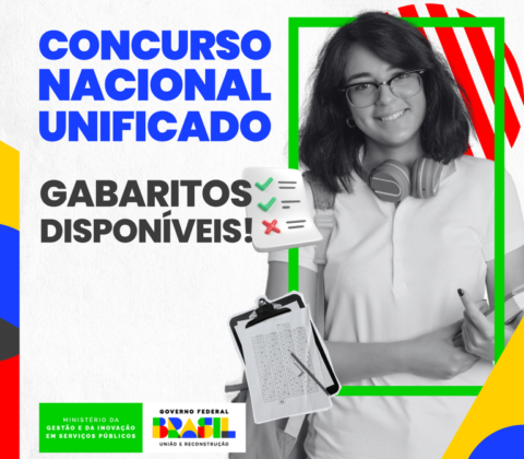 Imagem do post Gabaritos oficiais das provas objetivas já estão disponíveis no site do Concurso Nacional