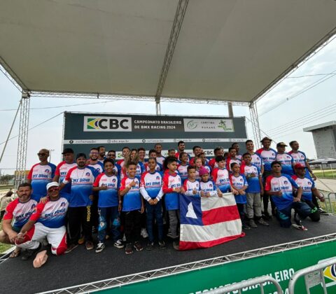 Imagem do post Com três campeões brasileiros, nove ciclistas da delegação baiana de BMX sobem ao pódio no Campeonato Brasileiro da modalidade