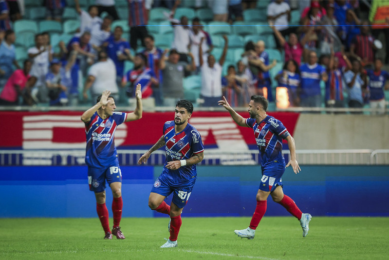 Com gol de Cauly, Bahia vence o Criciúma pela Série A