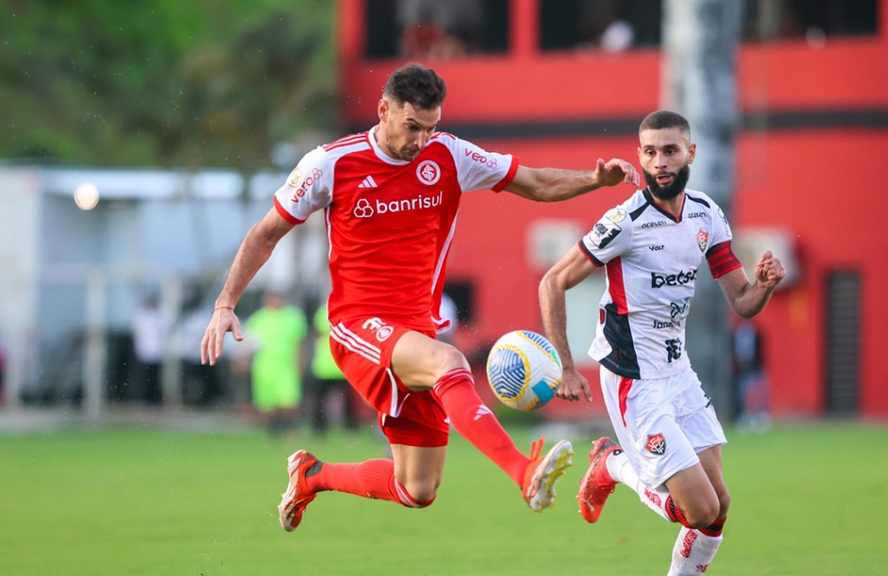 Vitória venceu os últimos dois jogos contra o Internacional, um deles no Beira Rio