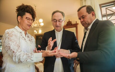 Imagem do post Geraldo reforça compromisso com justiça social em encontro com arcebispo de Salvador