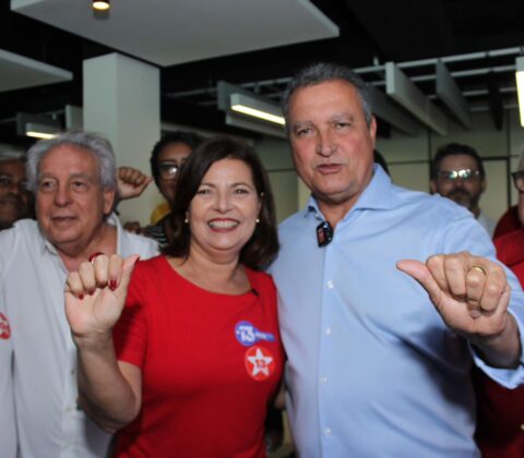 Imagem do post Em Ilhéus, Rui Costa destaca experiência e capacidade de Adélia para governar o município