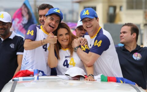 Imagem do post Mesmo após TRE formar maioria pela inelegibilidade, ACM Neto reafirma candidatura de Sheila Lemos