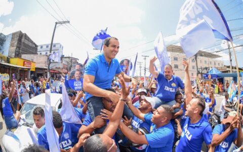 Imagem do post Quaest: Bruno Reis tem 74% das intenções de voto; Geraldo tem 6%