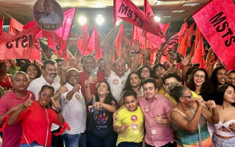 Imagem do post Militantes e dirigentes do PT reforçam apoio a Geraldo Júnior em encontro com o MSTS