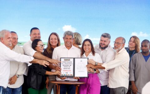 Imagem do post Com verbas do PAC, Jerônimo autoriza início das obras de policlínica em Camaçari