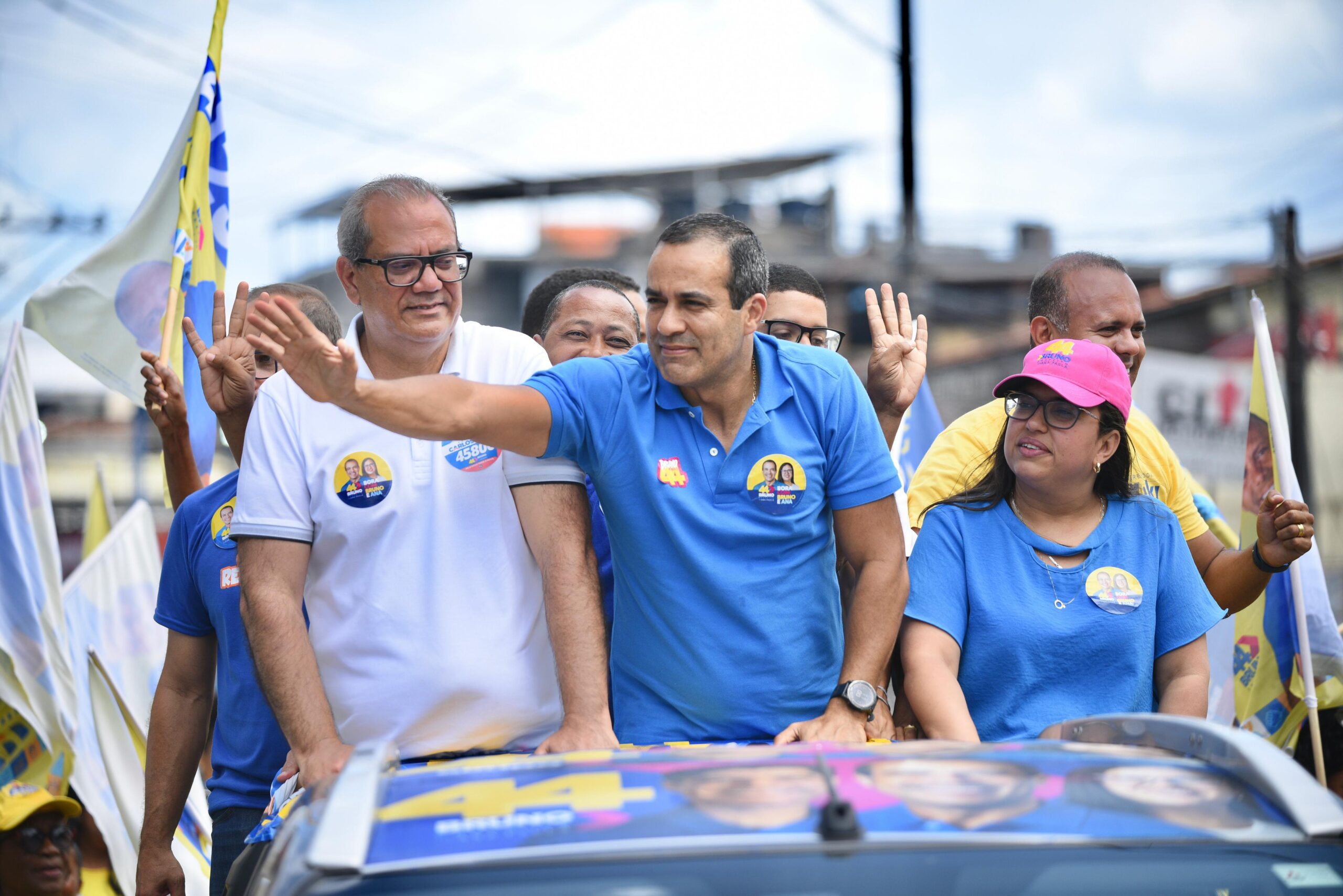 “O que tenho visto nas ruas é o desejo das pessoas de decidir a eleição no 1º turno”, diz Bruno Reis