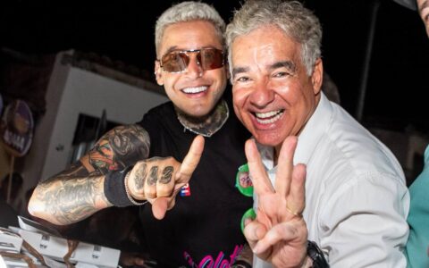 Imagem do post Igor Kannário participa de caminhada com Zé Neto em Feira de Santana