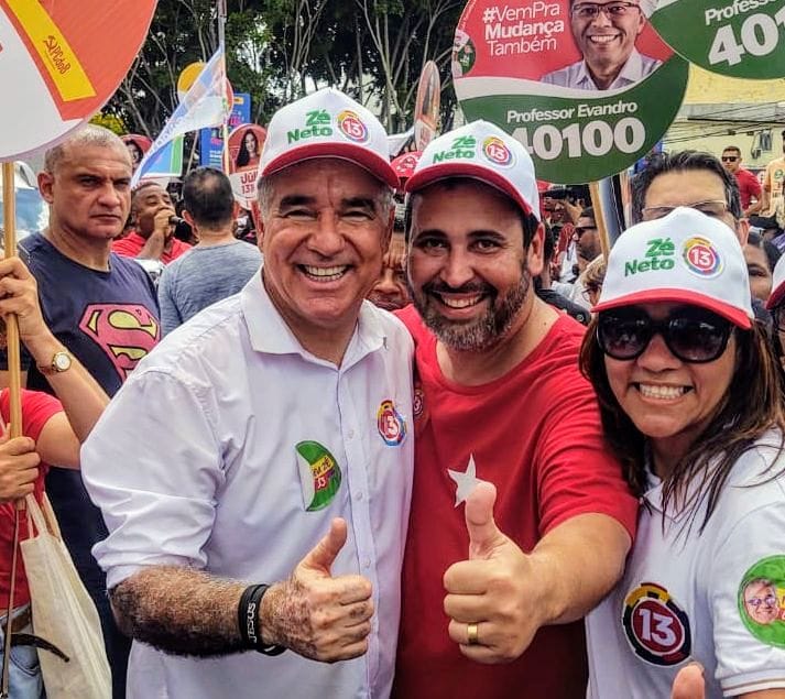 “Zé Neto será o próximo prefeito de Feira”, afirma presidente do PT Bahia