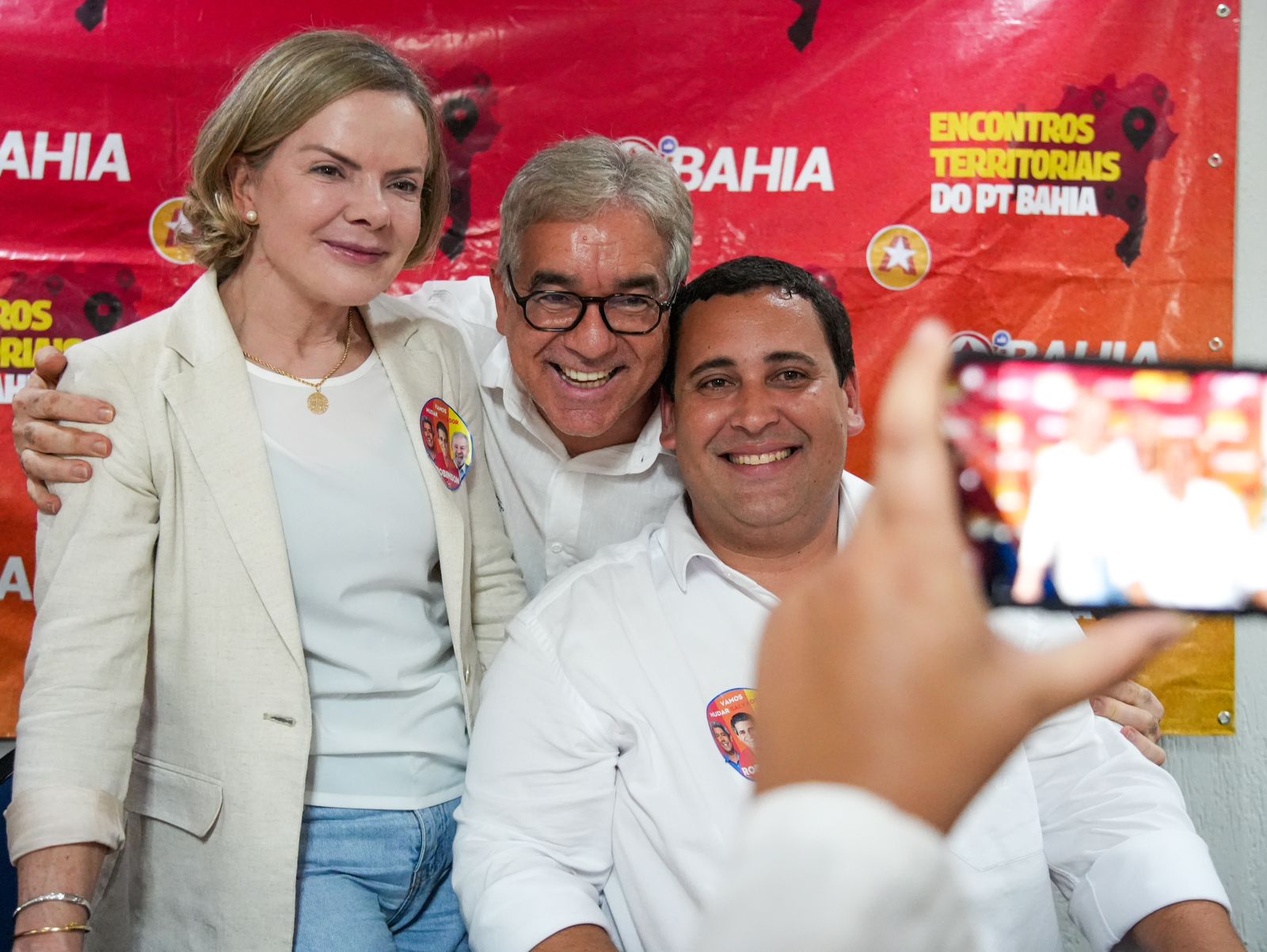 Gleisi Hoffmann vem à Bahia para fortalecer candidaturas do PT