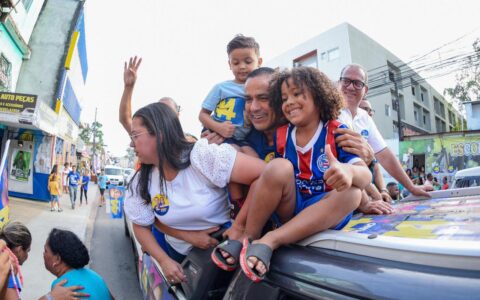 Imagem do post Bruno Reis ressalta transformação na região de Valéria: “Não tinham no passado”